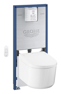Závěsný wc set bezdotykový Grohe Rapid SLX alpská bílá 36509SH0