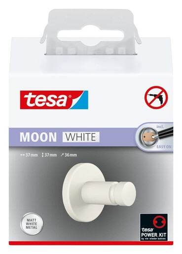 Držák ručníků Tesa Moon White 40573-00000-00