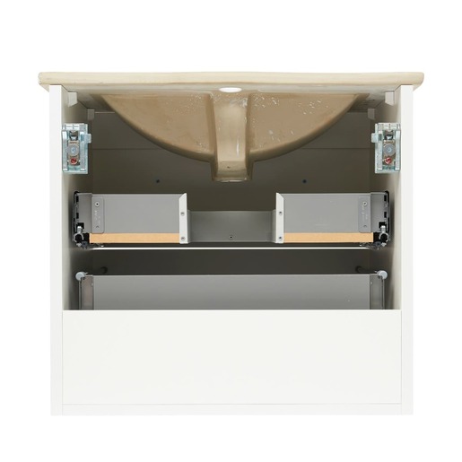 Koupelnová skříňka s umyvadlem Naturel Forli 80x45x46 cm bílá FORLI80BIU