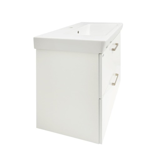 Koupelnová skříňka s umyvadlem Jika Hat 80x63x44,5 cm bílá SIKONJH10539