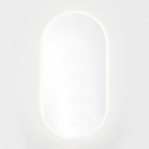 Zrcadlo s LED osvětlením, vyhřívanou fólií a senzorem Naturel Project 60x120 cm ZPROV12060LED