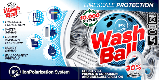 SAT IPS akční balíček KalyxX Blue line 1/2 + Washball IPSKXBG12SWB