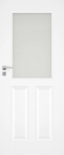 Interiérové dveře Naturel Nestra levé 60 cm bílé NESTRA260L