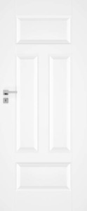 Interiérové dveře Naturel Nestra pravé 60 cm bílé NESTRA360P